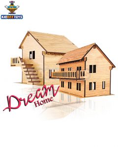 پازل چوبی سه بعدی خانه رویایی