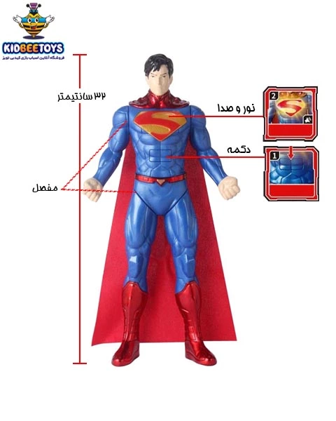فیگور سوپرمن ابرقهرمانان
