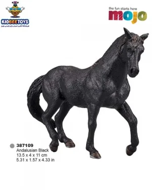 فیگور اسب اندلسی سیاه موژو