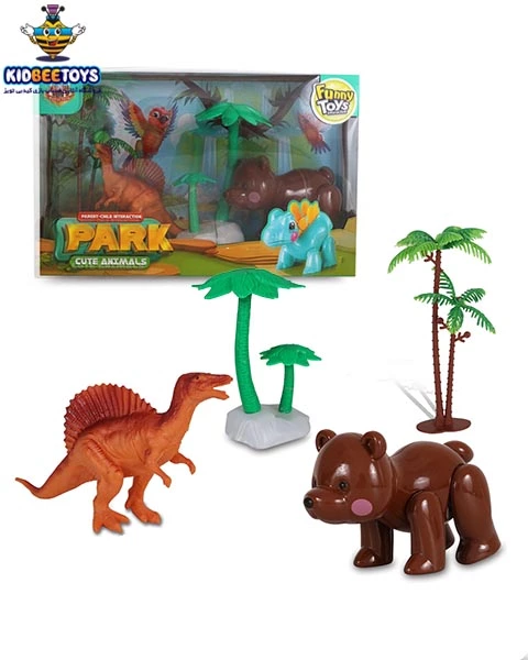 پارک بازی دایناسورها مدل خرس