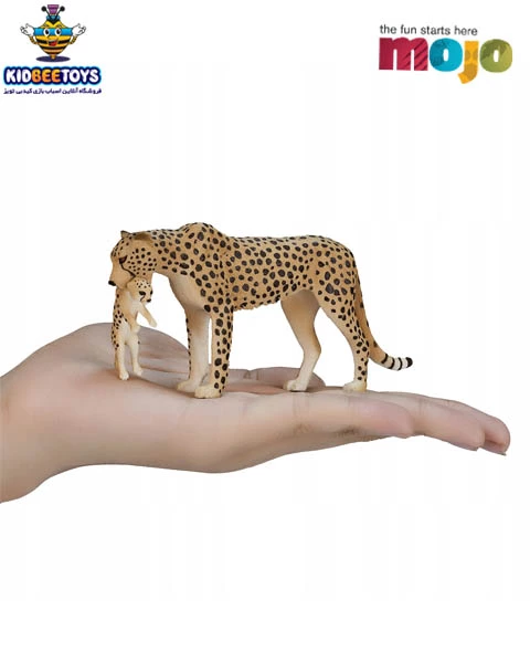 فیگور چیتا ماده با بچه موژو