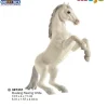 فیگور اسب موستانگ سفید ایستاده موژو