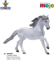 اسب لوستیانو سفید