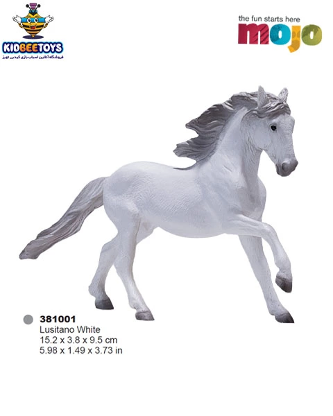 فیگور اسب لوستیانو سفید