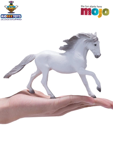 اسب لوستیانو سفید موژو
